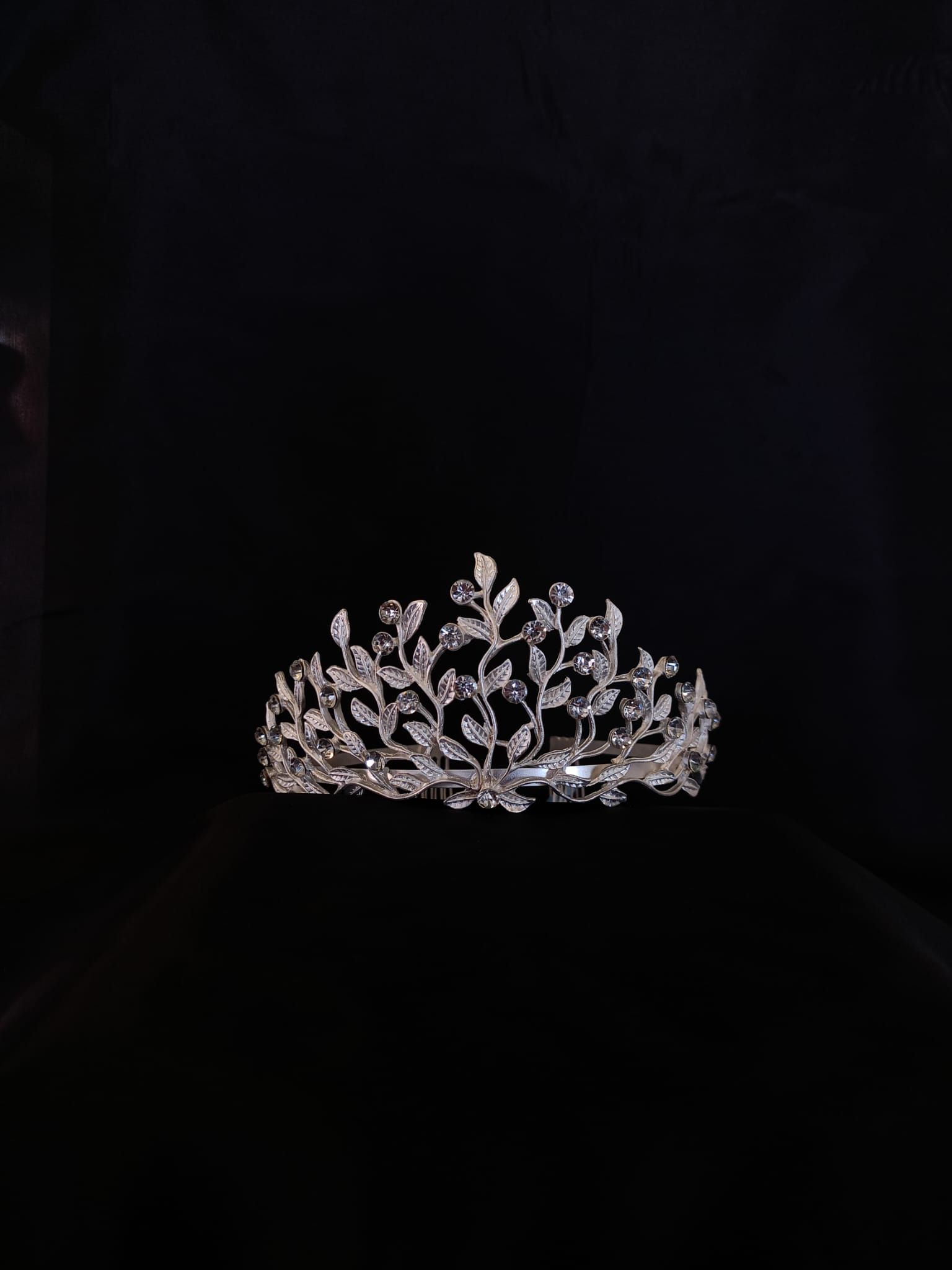 Diadema brillante floral