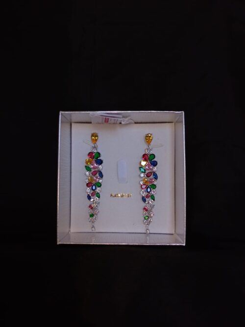 Pendientes perlas de colores