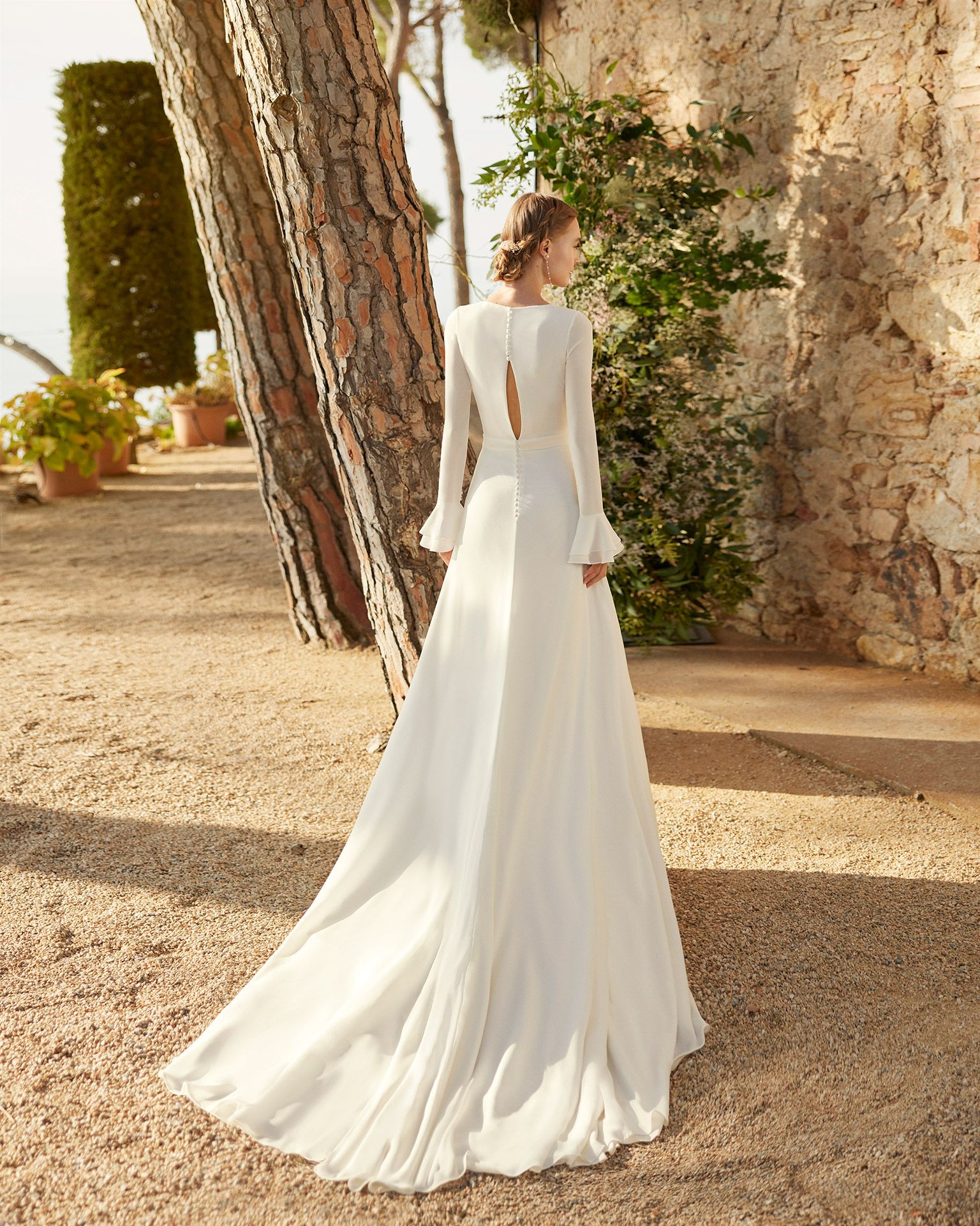 Vestido de novia sencillo RASIA - Imagen 2