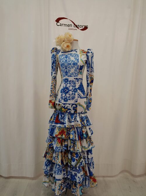 Vestido volantes TERE