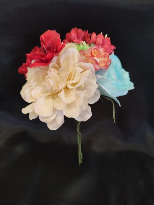 Ramillete beig coral